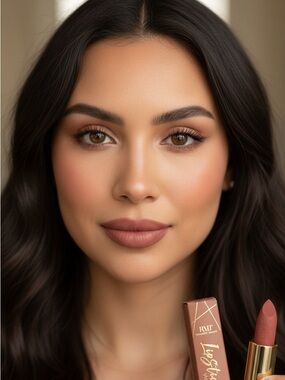 NEW Click Bullet Nude Matte Lipstick by Romantic Beauty #22